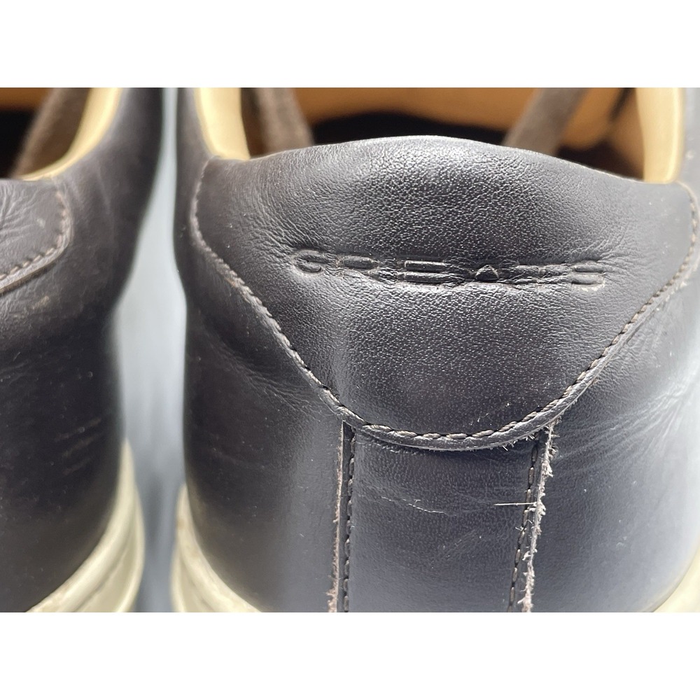 GREATS Brooklyn Sneakers Mens Size 11.5 Chocolate Brown Leather Made in Italy - Picture 5 of 13
